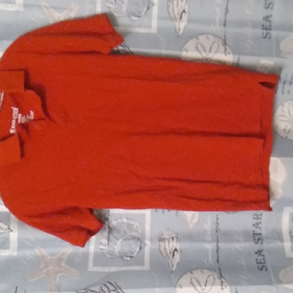 Boy's Evolution red polo shirt size XL (18/20)
